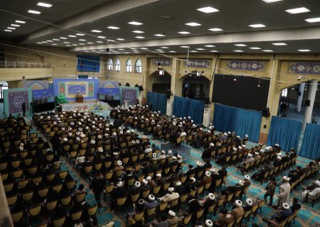 آئین عمامه گذاری جمعی از طلاب ارومیه