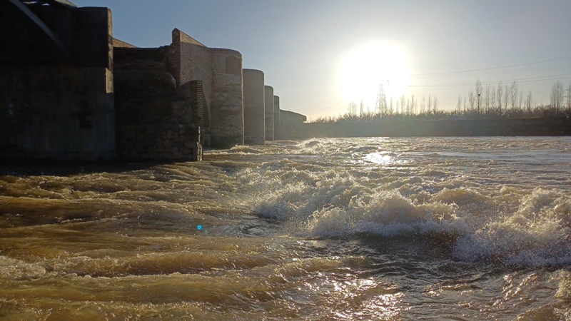 خروش تاتائو به سوی دریاچه ارومیه