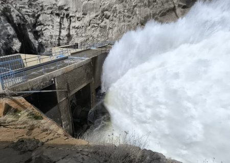 آغاز رهاسازی آب سد مهاباد به سوی دریاچه ارومیه