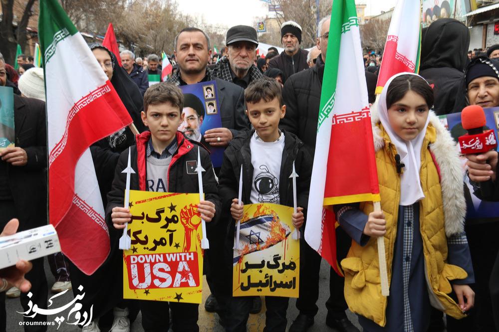 عزادار اما استوار پیام راهپیمایی قدس در ارومیه