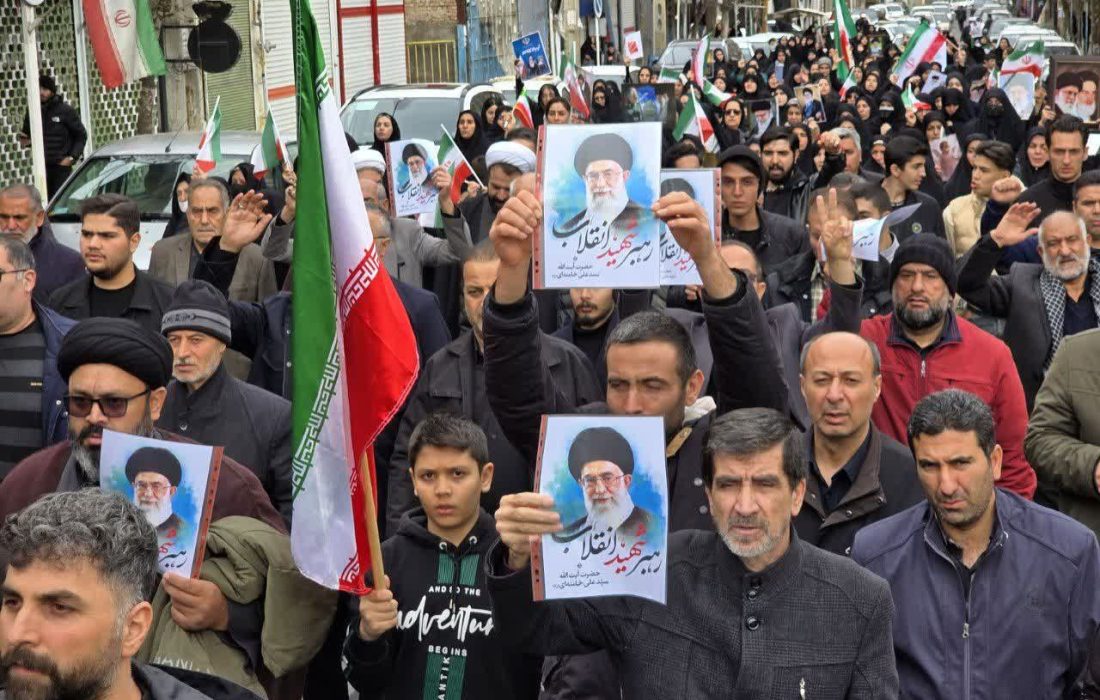 قیام مردم ارومیه در خونخواهی امام شهید