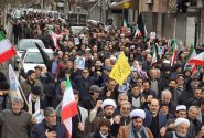راهپیمایی نمازگزاران آذربایجان غربی ‌در خونخواهی امام شهید