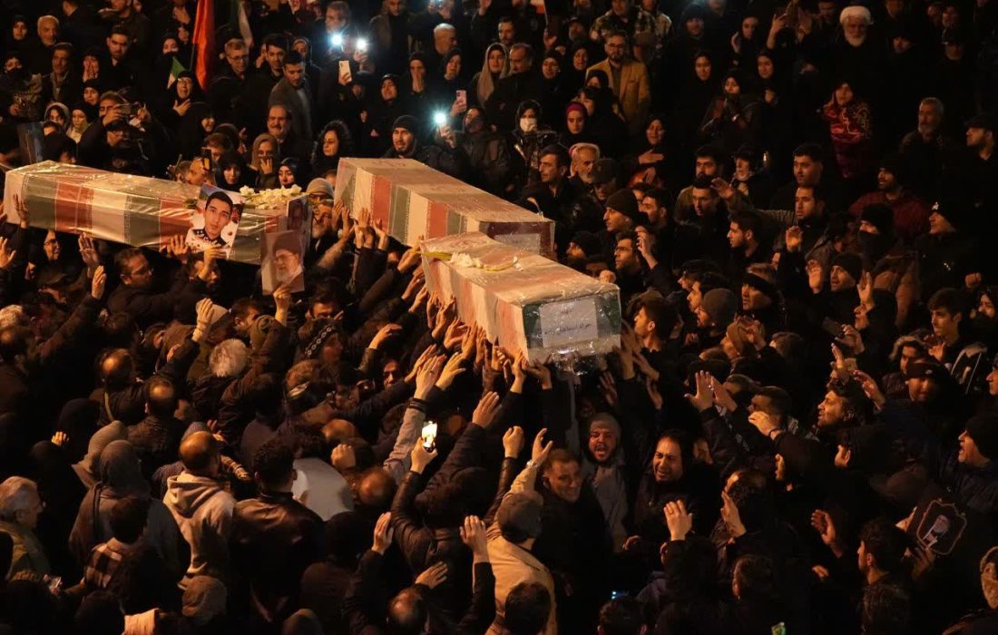 تشییع شهدای حافظ امنیت در ارومیه