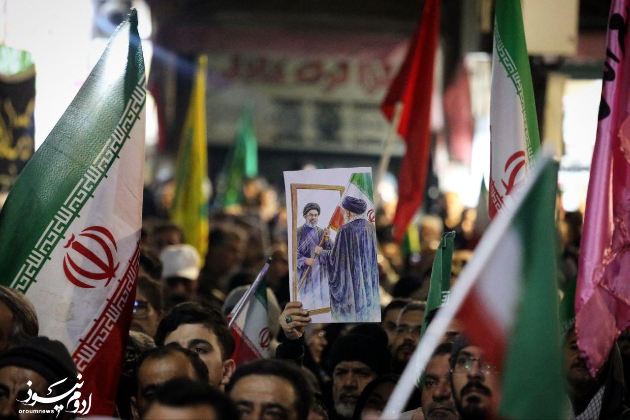 ارومیه‌ای‌ها به عشق وطن خیابان را خالی نمی‌کنند