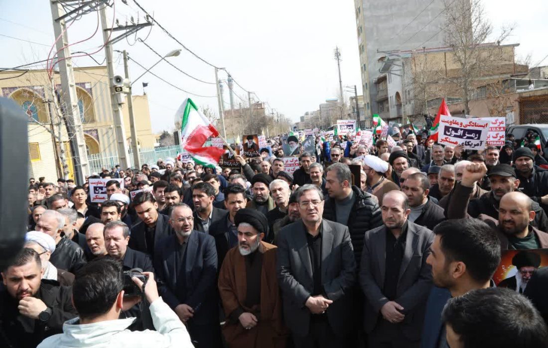 قیام مردم ارومیه در خونخواهی امام شهید