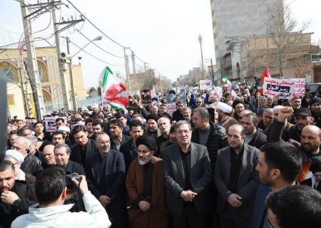 قیام مردم ارومیه در خونخواهی امام شهید