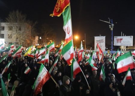 موج ۳۵ مردم ارومیه برای دفاع از ایران