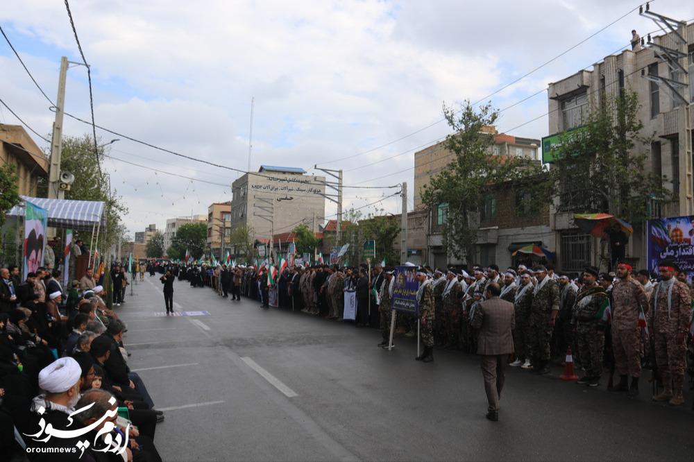 رزمایش بزرگ جان‌فدایان ایران امام رضایی در ارومیه