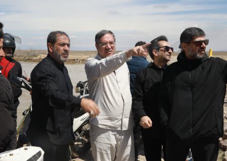بازدید استاندار آذربایجان‌غربی از حوضه‌های آبریز دریاچه ارومیه