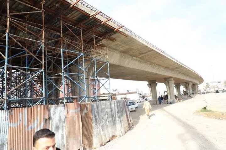 عملیات اجرایی پل آذربایجان با جدیت دنبال میشود