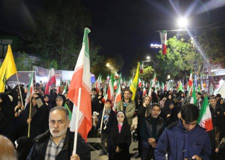 جلوه‌هایی زیبا از حماسه خیابان در ارومیه