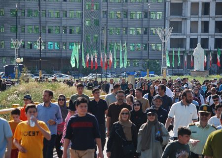 همایش بزرگ پیاده‌روی خانوادگی در ماکو