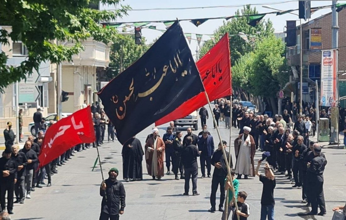 عزاداری تاسوعای حسینی در نقده