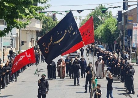 عزاداری تاسوعای حسینی در نقده