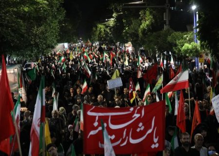 حضور عاشورایی مردم ارومیه در حماسه خیابان