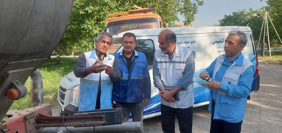 پایش کیفیت آبشرب عزاداران در تاسوعا و عاشورا