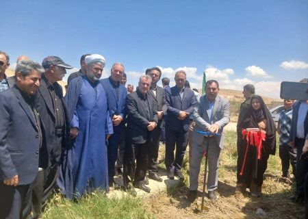 توسعه آبیاری نوین در اراضی کشاورزی میاندوآب