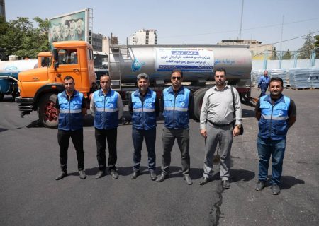 خدمت‌رسانی آبفای آذربایجان‌غربی به سوگواران رهبر شهید انقلاب