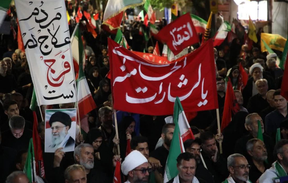 مردم ارومیه همچنان پای کار ایران