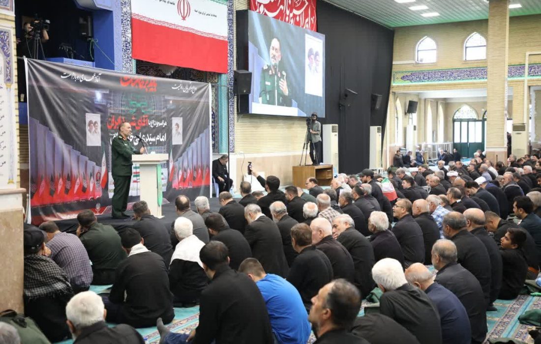 مراسم وداع با آقای شهید ایران