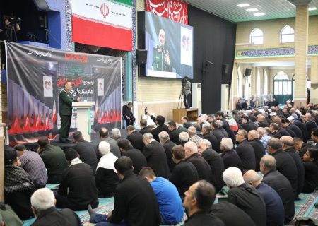 مراسم وداع با آقای شهید ایران