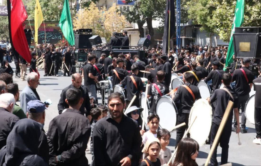خروش عاشقان حسینی در ارومیه