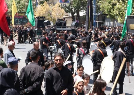خروش عاشقان حسینی در ارومیه