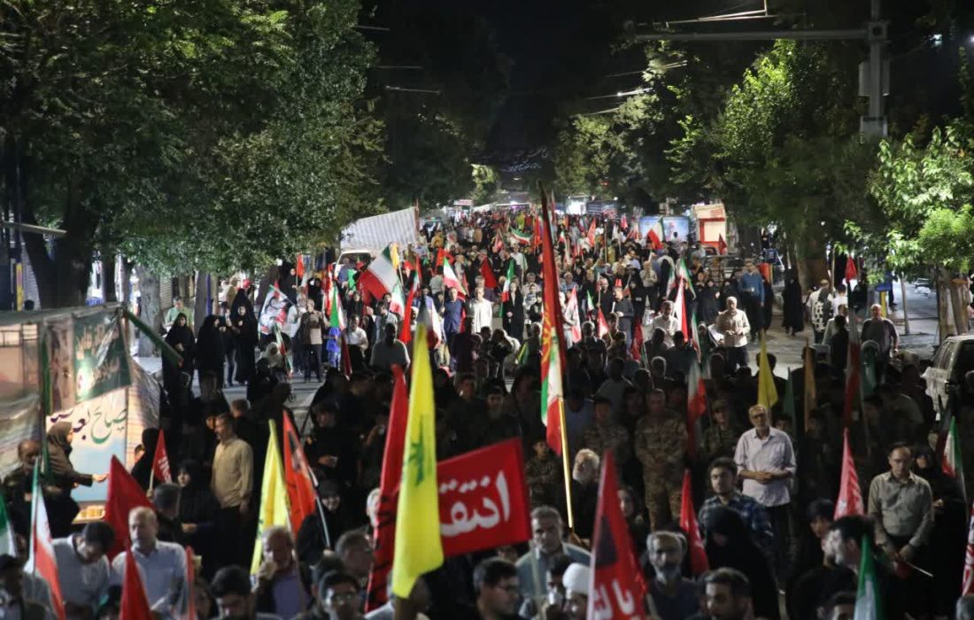 استمرار باشکوه حماسه خیابان در ارومیه