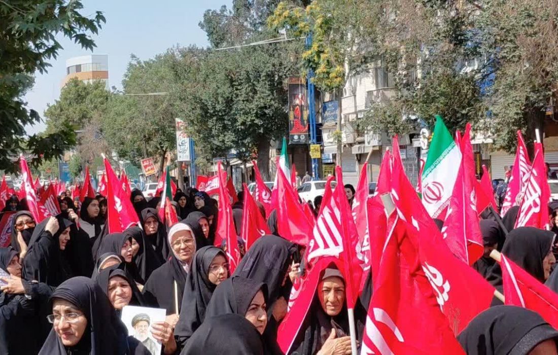 برافراشتن پرچمهای سرخ انتقام در حماسه زنان ارومیه