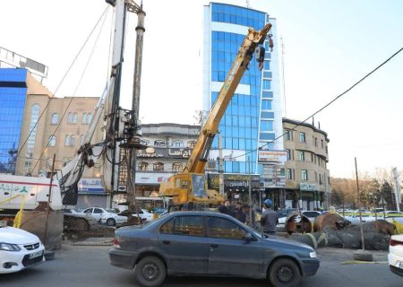 شتاب عملیات اجرایی پل روگذر مخابرات ارومیه