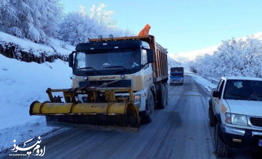 آمادگی راهداری آذربایجانغربی برای فصل زمستان