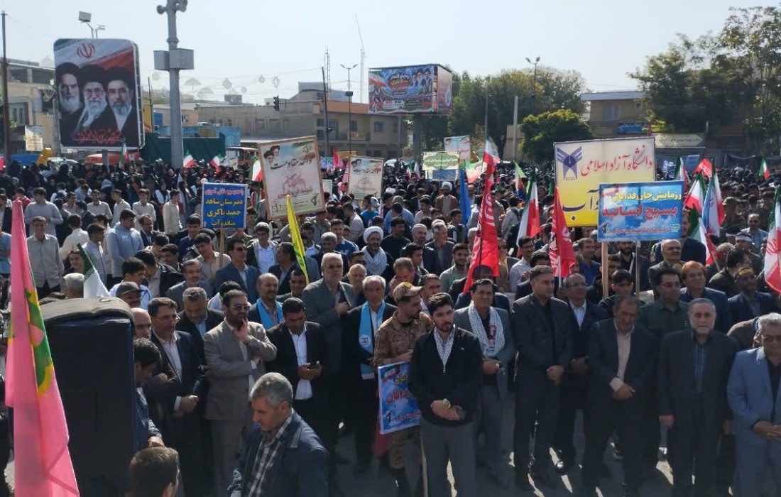 قاب‌هایی از اقتدار ۶ هزار نفری در میاندوآب